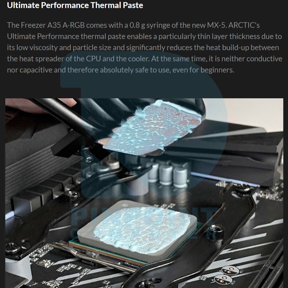 arctic freezer a35 a rgb tower cpu cooler for amd 04 arctic freezer a35 a rgb tower cpu cooler for amd 04