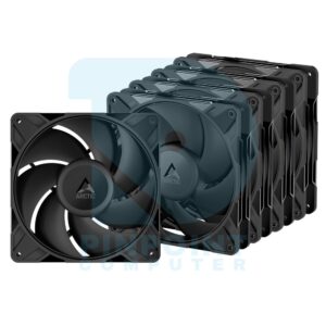 arctic p14 pro pst 140 mm pwm fan with cable splitter [5 pack] 01
