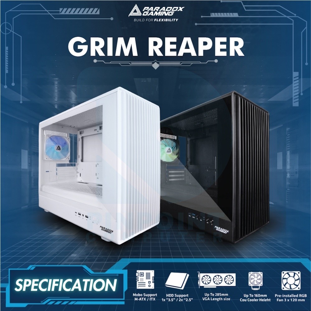paradox gaming grim reper m atx pc case 02 paradox gaming grim reper m atx pc case 02