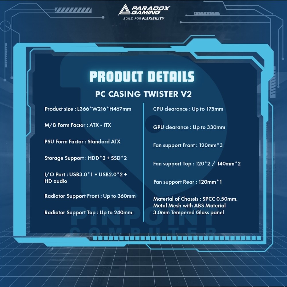 paradox gaming twister v2 atx pc casing 05 paradox gaming twister v2 atx pc casing 05