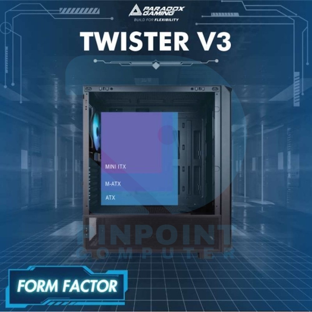 paradox gaming twister black v3 atx pc casing 03 paradox gaming twister black v3 atx pc casing 03