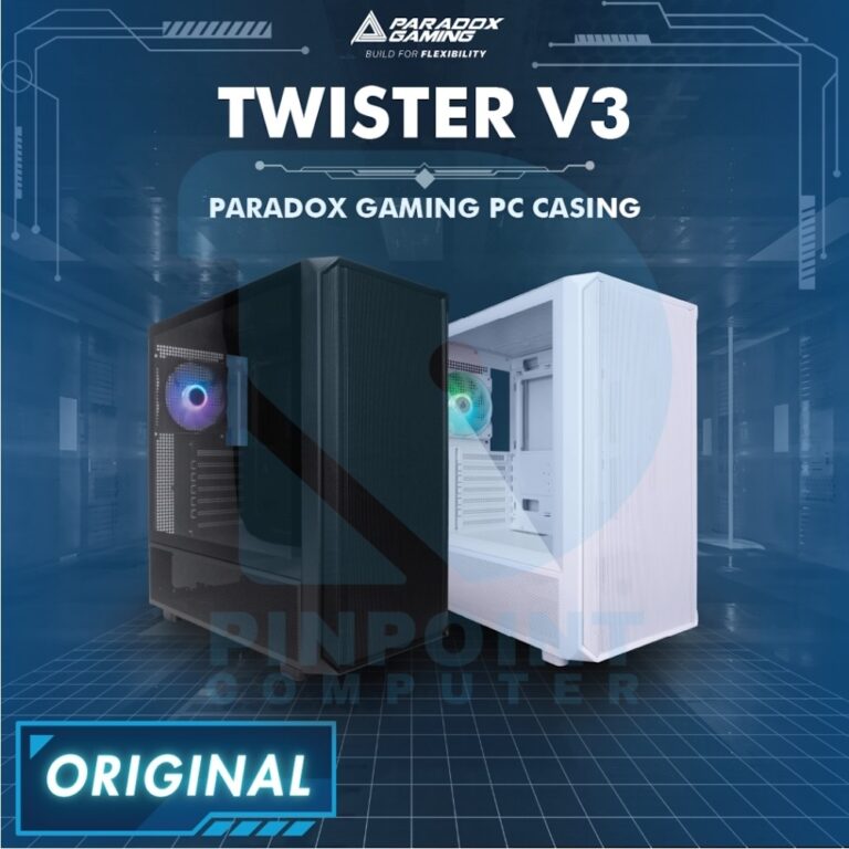 Paradox Gaming Twister V3 ATX PC Casing paradox gaming twister v3 atx pc casing 00