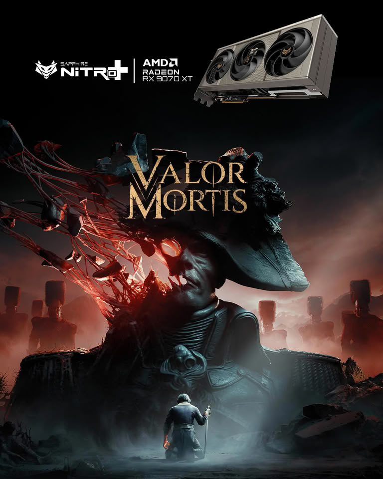 Sapphire Rilis Nitro+ RX 9070 XT OC Valor Mortis Editon! sapphire rilis nitro+ rx 9070 xt oc 3