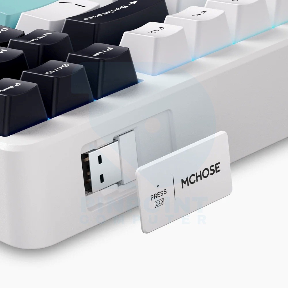 mchose g87 wireless gasket mount custom mechanical keyboard 06 mchose g87 wireless gasket mount custom mechanical keyboard 06