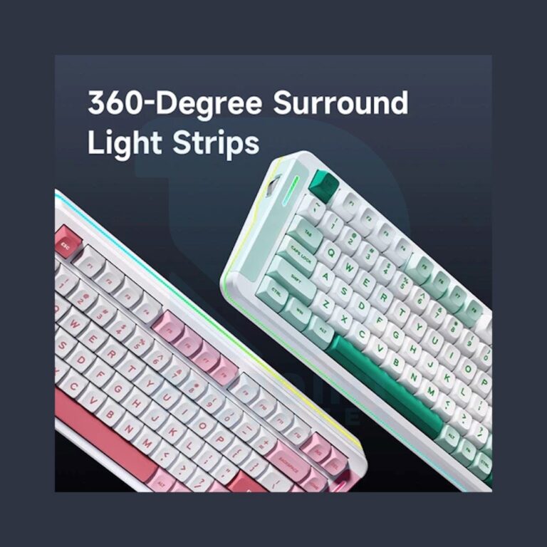 MCHOSE X75 V2 Custom Mechanical Keyboard for Office & Gaming mchose x75 v2 custom mechanical keyboard for office & gaming 01